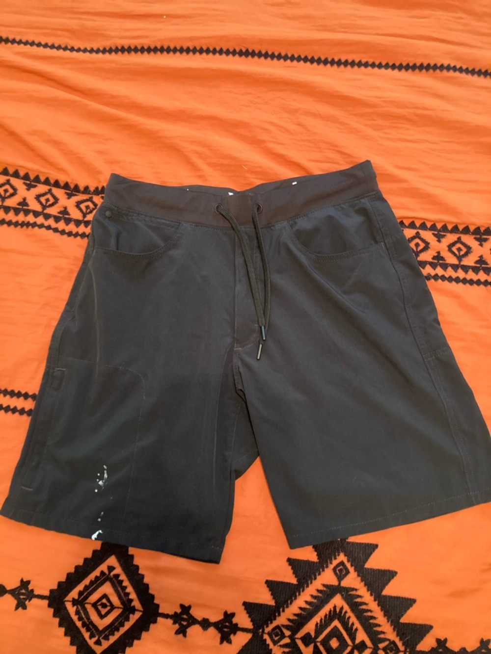 Wrangler All Terrain-X Gear Black Athletic Shorts